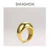 ENFASHION Punk bague vierge couleur or en acier inoxydable dame Simple bagues femmes minimaliste mode bijoux cadeaux R194022