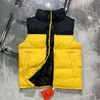 Winter Men Women Down Vests Youth Fashion Sleeveless Vest Coat FW Men's Casual Letter Print Jackets Womens Colorful Jacket Wholesale