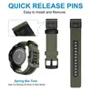 Canva Sport Bandjes Watchstrap Band 20 22mm voor Samsung Galaxy Horloge 3 45mm 41mm / Amazfit GTS GTR 2E Smart Wriststrap Armband Polsband