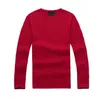 2024 Herren Pullover Crew Hals Meile Wile Polo Herren Klassiker Sweater Strick Baumwoll Freizeit Wärme Pullover Jumper Pullover 8Colors