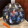Parrot Sunny Parasrelas Hipster Automatyczne składane Luksusowe parasole Najwyższej Jakości Designer Travel Designer Wielofunkcyjne Parasole