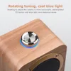 Q1B Mini Portable Speakers Wooden Bluetooth Speaker Wireless Handsfree Support TWS Audio Player for MP3 Tablet PC