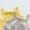 Baby Meisje Vrije Tijdslijtage Kleding Zomer Kleding S Braces Vest Shorts Pak Infant Outfit Set 210521