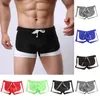 Luren 2021 Hot hommes sous-vêtements boxeurs Sexy Patchwork coton hommes Boxer sous-vêtements marque pas cher caleçons Boxer culottes X0316