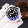 Relógios Mestre de Cerâmica Moldura de Cerâmica Relógios Glide Lock Freia Automática Blue Black Sports Luminous Five Baht Belt Wristwatch181o