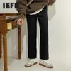 IEFB vintage da uomo dritto a vita alta sottile gamba larga allentata moda coreana pantaloni casual larghi per uomo primavera 9Y4783 210524