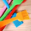 6 Colors Silicone Baking Brush Liquid Oil Cake Butter Bread Pastry Brush BBQ Utensil Safety Basting Brush ELH036