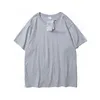メンズレター印刷ティーTシャツファッショントレンド半袖ルースティーズトップスデザイナー男性夏ラウンドネックカジュアルヒップホップシンTシャツ