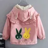 Infant Frühling Herbst Kinder Mädchen Schmetterling Hoodies Jacke Mantel Kleidung Baby Oberbekleidung Kind Kinder WindBreaker Kleidung Outfits 211204