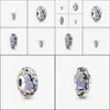 Charms Jewels Conclus￵es Componentes Chegada 925 Serling Sier Enchanted Garden Murano Glass Beads Charm Fit Original European Bracelet Fash