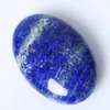 천연 Lapis lazuli 팜 바위 돌 크리스탈 치유 reiki 세련 된 문지