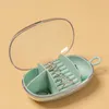 Smycken påsar väskor box arrangör halsband dammspor av små tydliga örhängar fall för presentresande kvinnor flickor edwi22