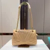 High-end Luxury Designers Shoulder Bags Gold Chain Fashion Cross Body Women's Clutch Lady Handbag Messenger Bag 2022