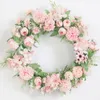 Decorative Flowers & Wreaths Simulation Garland Artificial Door Wedding Decoration Party Restaurant Dorm Wreath Multifunctional