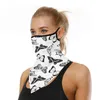 Mode Vrouwen Half Gezichtsmasker Digitale Printing Anti Stof Sjaal Fietsen Bandana's Multifunctionele Sport Hoofd Sjaals Wasbaar WJL3