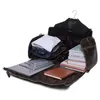 Duffelväskor Hand Börja Bagage Travel Duffle Bag Luxury Overnight Large Leather Men Weekend Designer Storage