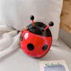 Children's Fashion Cartoon Seven Star Ladybug Eggshell Purse Kids Korean Style Lovely Leisure One Shoulder Slanting Bag Baby's Holiday Gift