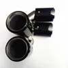 1 Pair Real Carbon Fiber Exhaust Pipe For M Performance Tail Tip Stainless steel Car Back Tips System