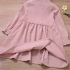 Baby Girl Robe Noël Filles Automne Manches longues Vêtements pour enfants Princesse pour 210528