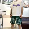 Jämför med liknande föremål Senaste färg Rhude Shorts Designers Mens Basketball Short Pants 2021 Luxurys Summer Beach Palm Letter Mesh Street Lulusup