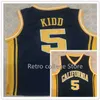 #5 Jason Kidd Californië Golden Bears College University basketbalshirt
