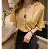 4xlplus حجم blusas موهير دي مودا البلوزات امرأة السيدات قمم dames بلوزة zomer مضيئة كم المرأة و 5012 50 210427