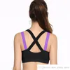 Own Brand Women's yoga bras Gym Fitness Running Elastic Breathable Racerback Crop Top Vest Female