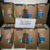 2021 24 Unzen Farbwechsel Tumbler Plastik Trinksaft-Tasse mit Lippe und Strohmiefter Kaffeetasse Costom Starbucks Farbe ändern 370 s2