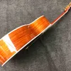 Custom Grand Guilds Jumbo Koa Trä Vintage F50 Akustisk gitarr med 550A Soundhole Pickup Godkännande Gitarranpassning OEM