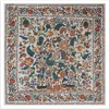 Foulard en soie pour femmes, haut de gamme, imprimé de fleurs et d'oiseaux de la Jungle, imitation sergé, grand carré, 130x130cm