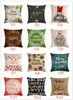 Cover 147 Case Styles Pillow Christmas Cushion Covers New Linen Sofa Pillowcase Cushion Cover Xmas Gift Home Decor