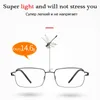 ネジなしAntiblue Progressive Multifocal Reading Glasses Smart Zoom Persbyopic Glass Sunglasses9669023