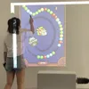 Portable Infrared Digital Whiteboard Characters & Puzzle Games Interactive Smart Projection On Wall USB Light Weight Pizarra