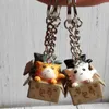 Keychains Kitty key ring creative small gift activity