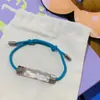 Accesorios de moda Pulsera unisex Pulseras de moda para hombre Mujer Joyería Pulsera ajustable Joyería de moda 2 colores l51