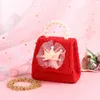 Mini borsette per bambini Tote 2021 Cute Girls Princess Messenger Bag Kids Small Coin Pouch Baby Party Clutch Purse Gift