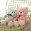 Jouets cadeaux d'anniversaire animaux en peluche 30 cm de haute qualité Super Kawaii mignon joli ours en peluche poupées décoration de mariage cadeau de la Saint-Valentin