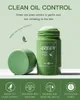 Grüne Tee Reinigung der festen Maske tief saubere Schönheitshaut Greenceas feuchtigkeitsspendende feuchtigkeitsgesichtspflege Gesichtsmasken Peelings T427