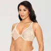 Dobreva kadın ön kapatma çizgisiz balonlu artı boyutu minimize bralette dantel bra dd e f fincan 210728 ile bakınız