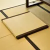 クシオン装置枕ザブトンザフースクエアクッション5565cm禅床瞑想シート日本タータミマットストロー仏1623215