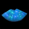 Summer Skirt With Decorative Lights Glow Light-emitting Half Length Gauze Skirt LED Light Tutu Dress Party Children's Holiday Dress Skirt