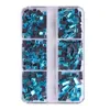 Nail Art Decorations Struskistones voor nagels kleurrijke diamanten Meerdere vormige kristallen kunst q81b PRUD22