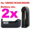Wholesale Universal Smart Lion Battery Charger fits 18650/26650/16340/14500/10440 Batt for Flashlight Lamp Laser