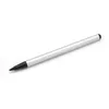 Resistenza di capacità in plastica universale Penna touch a doppio uso con stilo Mini penna portatile per iPad iPhone GPS