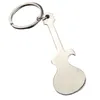 Metal Musical Instruments Guita Garrafa Abridor Chave Chave Simples Verão Cerveja abridores Keychain Bar Mão Ferramenta Moda