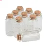 30 * 60 * 17mm 25ml garrafas de vidro com cortiça 50 pcs / lote para decoração de férias de casamento presentes de natal frete grátis qty
