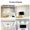 Wall Stickers 5m Stainless Steel Flat Decorative Lines Self-adhesive Ceiling Edging Strip Living Room Background Strips