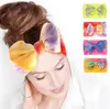 Bandana de arco colorido para meninas arcos de cabelo arcos de cabelo bebê cabeça envoltórios crianças crianças turbante crianças e aldult cabelos acessórios dd553