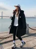 Koreaanse stijl neer gevoerde jas damesmid-to-lange sectie Winter Design Sense Niche 211013
