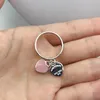 Cluster Rings Original Super Quality Women Ring 2021 Love Ring Fashion Ladies Jewelry Sterling Silver 925 High End Double Heart BL2331